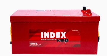 แบตเตอรี่รถบรรทุก INDEX รุ่น DIN225L
